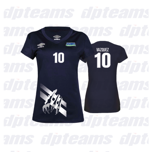 JERSEY VOLLEY DAMA AZUL MARINO