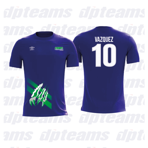 JERSEY FUTBOL DAMA AZUL REY