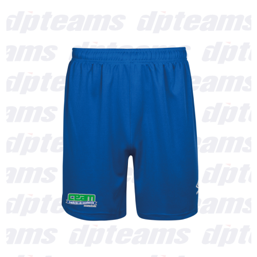 SHORT FUTBOL DAMA AZUL REY