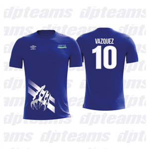 JERSEY FUTBOL DAMA AZUL REY