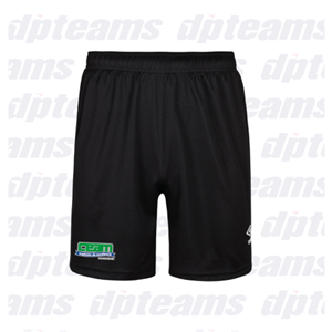 SHORT PORRAS, HIP HOP, FITNESS VARONES NEGRO