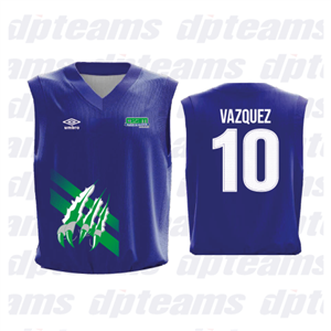 JERSEY BASQUET AZUL REY UNISEX